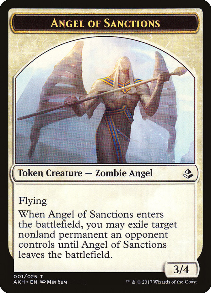 {T} Angel of Sanctions // Drake Double-sided Token [Amonkhet Tokens][TAKH 001]