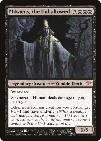 {R} Mikaeus, the Unhallowed [Dark Ascension][DKA 070]