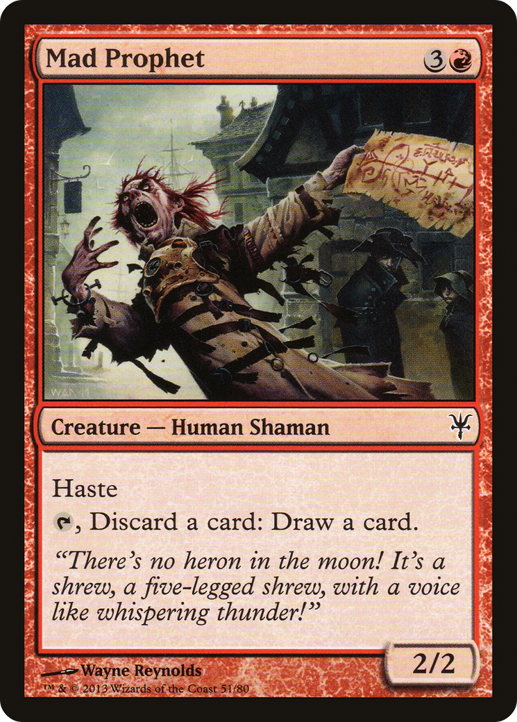 {C} Mad Prophet [Duel Decks: Sorin vs. Tibalt][DDK 051]