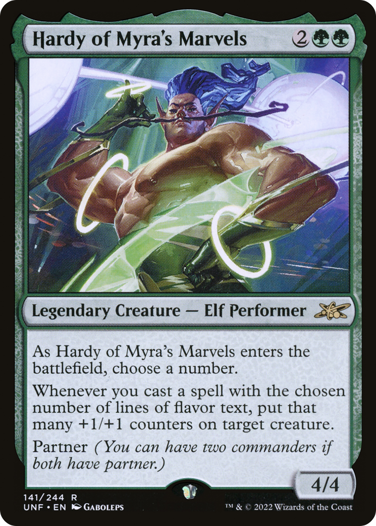 {R} Hardy of Myra's Marvels [Unfinity][UNF 141]
