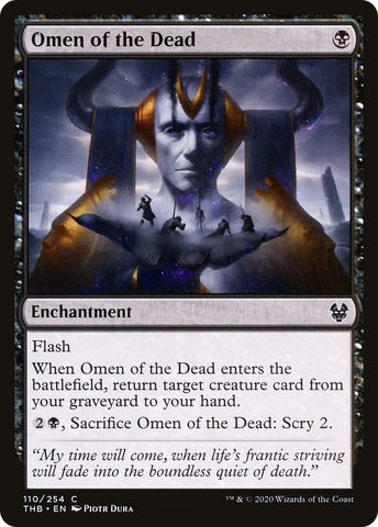 {C} Omen of the Dead [Theros Beyond Death][THB 110]
