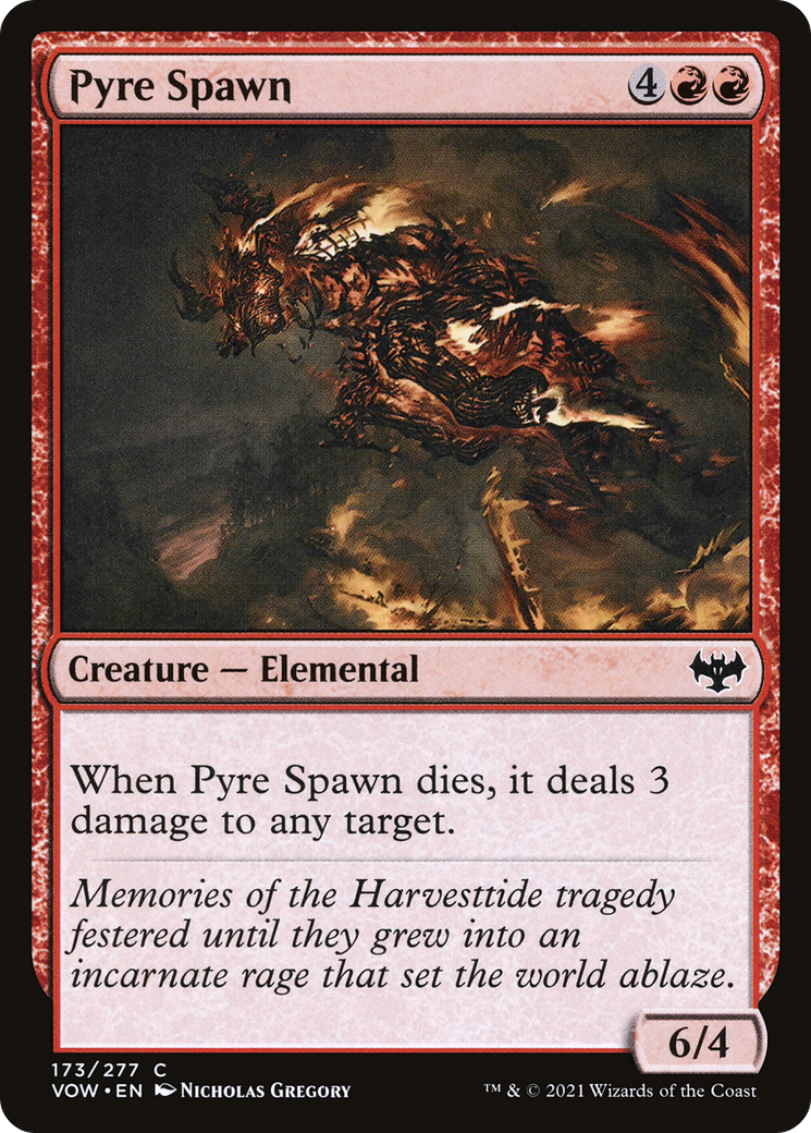 {C} Pyre Spawn [Innistrad: Crimson Vow][VOW 173]