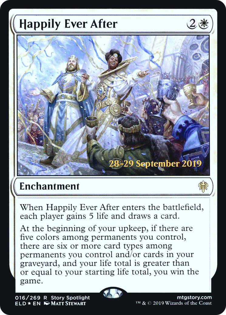 {R} Happily Ever After [Throne of Eldraine Prerelease Promos][PR ELD 016]