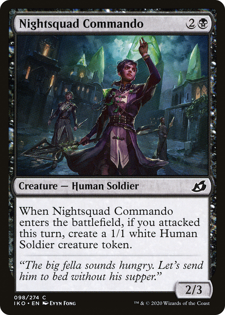 {C} Nightsquad Commando [Ikoria: Lair of Behemoths][IKO 098]
