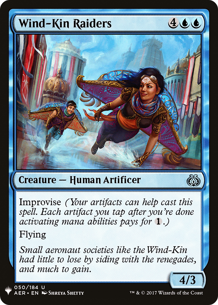 {C} Wind-Kin Raiders [Mystery Booster][LS AER 050]
