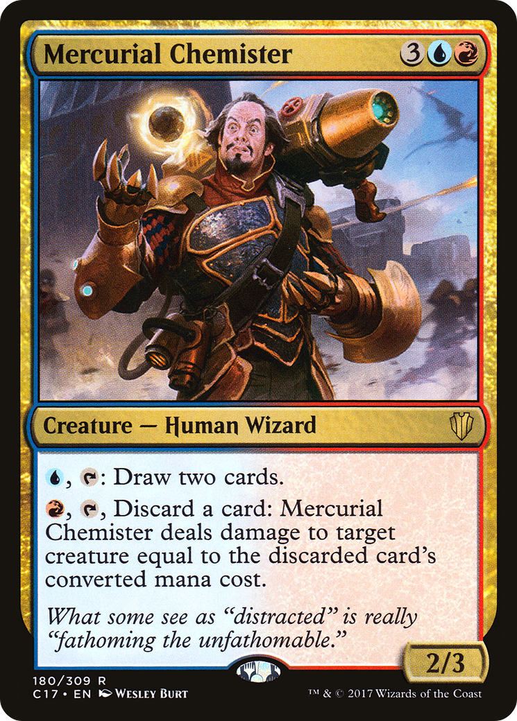 {R} Mercurial Chemister [Commander 2017][C17 180]