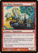 {C} Fire-Belly Changeling [Duel Decks: Knights vs. Dragons][DDG 051]