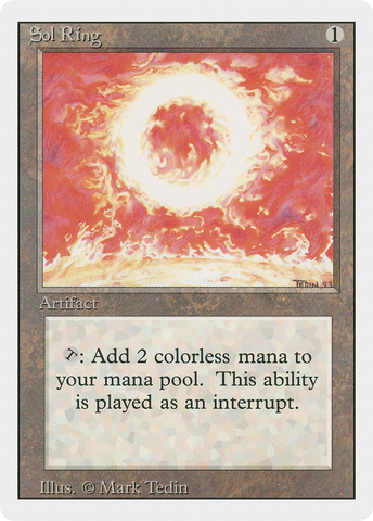 {C} Sol Ring [Revised Edition][3ED 274]