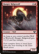 {C} Hungry Ridgewolf [Innistrad: Crimson Vow][VOW 161]