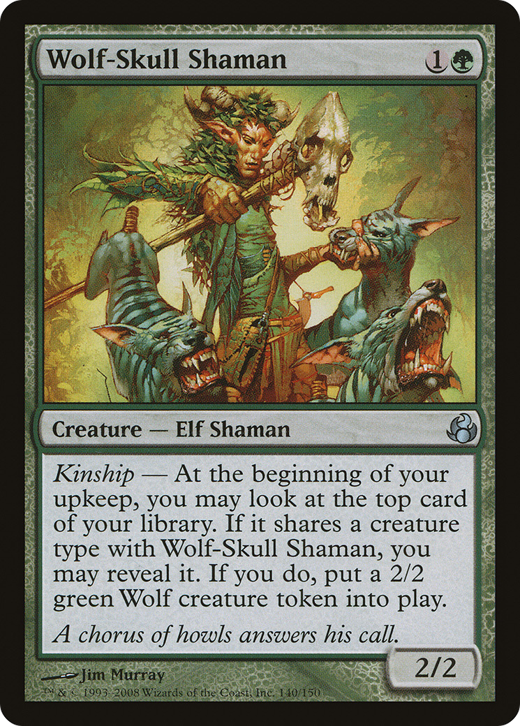{C} Wolf-Skull Shaman [Morningtide][MOR 140] - Misty Mountain Games