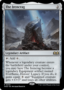 {@R} The Irencrag [Wilds of Eldraine][WOE 248]