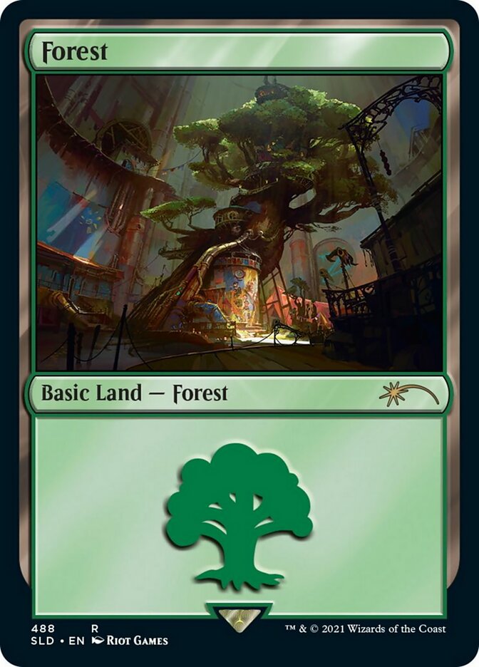 {B}[SLD 488] Forest (488) [Secret Lair Drop Series]