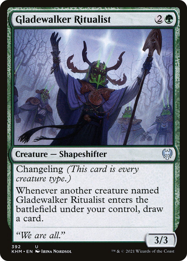 {C} Gladewalker Ritualist [Kaldheim][KHM 392]