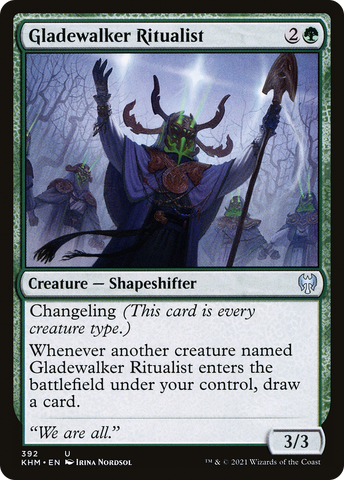 {C} Gladewalker Ritualist [Kaldheim][KHM 392]