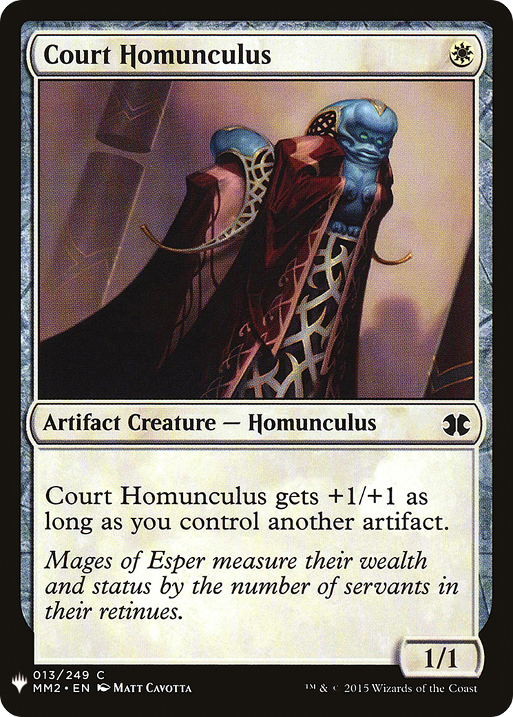{C} Court Homunculus [Mystery Booster][LS MM2 013]