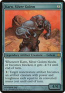 {O} Karn, Silver Golem (Oversized) [Commander's Arsenal Oversized][OVR CM1 006]