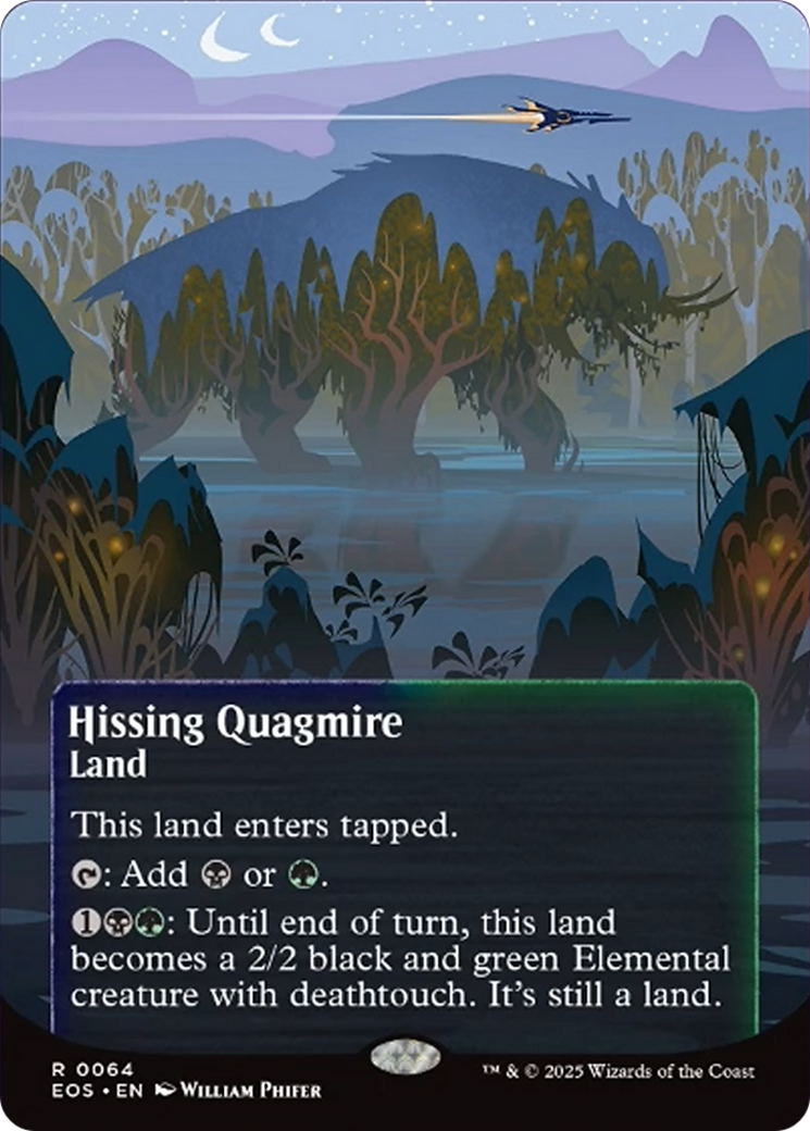 {@@ EOC R} Hissing Quagmire (0064) (Poster) [Edge of Eternities: Stellar Sights][EOS 064]