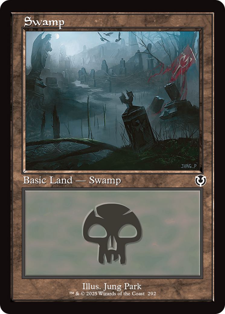 {B}[INR 292] Swamp (292) (Retro Frame) [Innistrad Remastered]