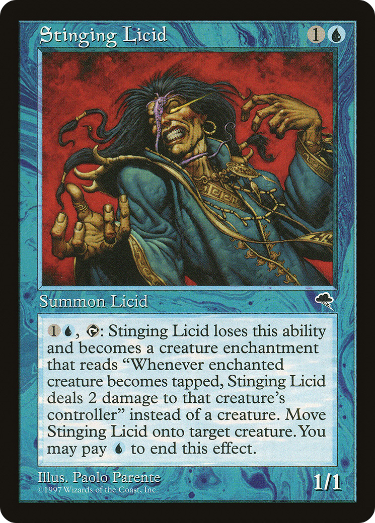 {C} Stinging Licid [Tempest][TMP 091]