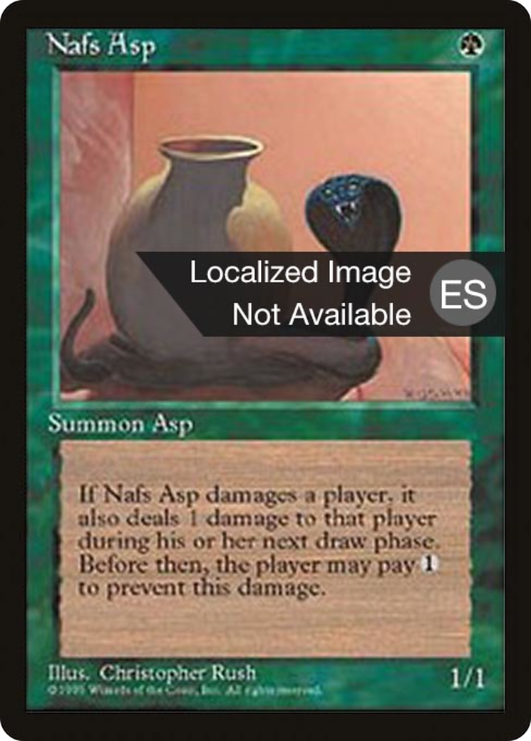 {F} Nafs Asp [Fourth Edition (Foreign Black Border)][FBB 4ED 264]