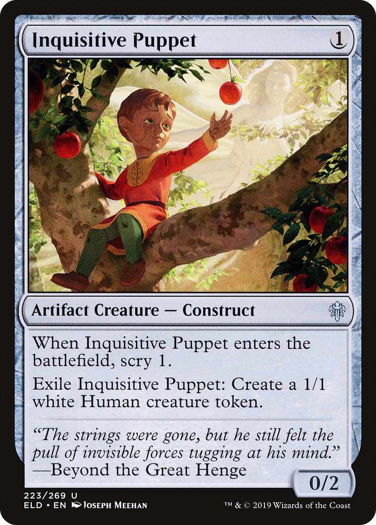 {C} Inquisitive Puppet [Throne of Eldraine][ELD 223]