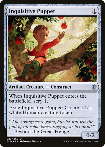 {C} Inquisitive Puppet [Throne of Eldraine][ELD 223]