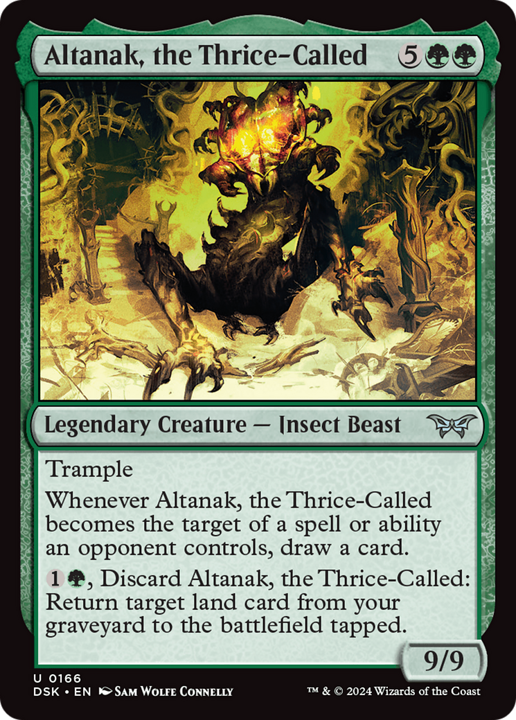 {@C} Altanak, the Thrice-Called [Duskmourn: House of Horror][DSK 166]