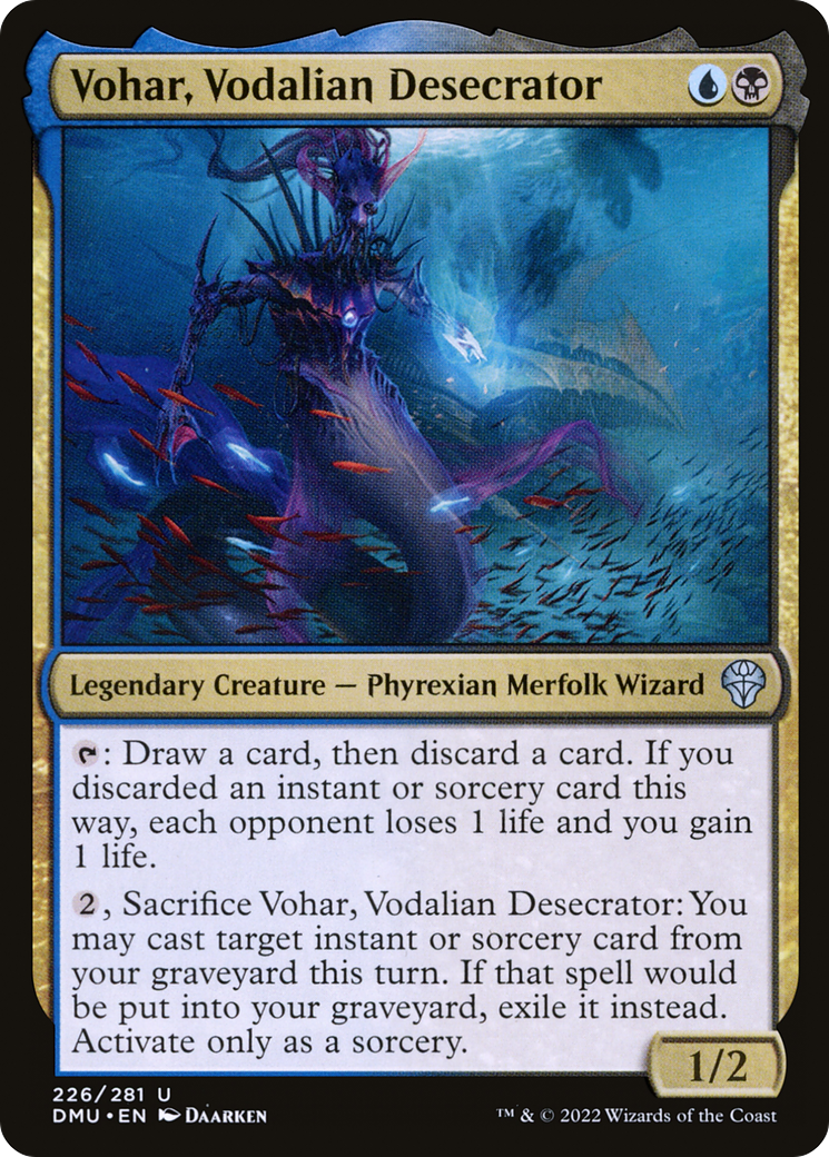 {C} Vohar, Vodalian Desecrator [Dominaria United][DMU 226]