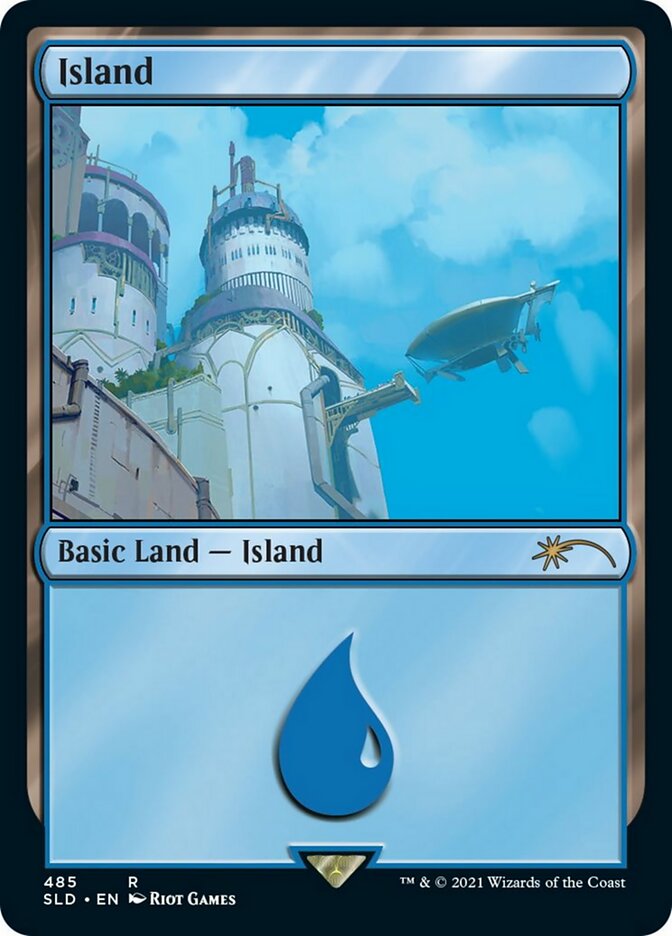 {B}[SLD 485] Island (485) [Secret Lair Drop Series]