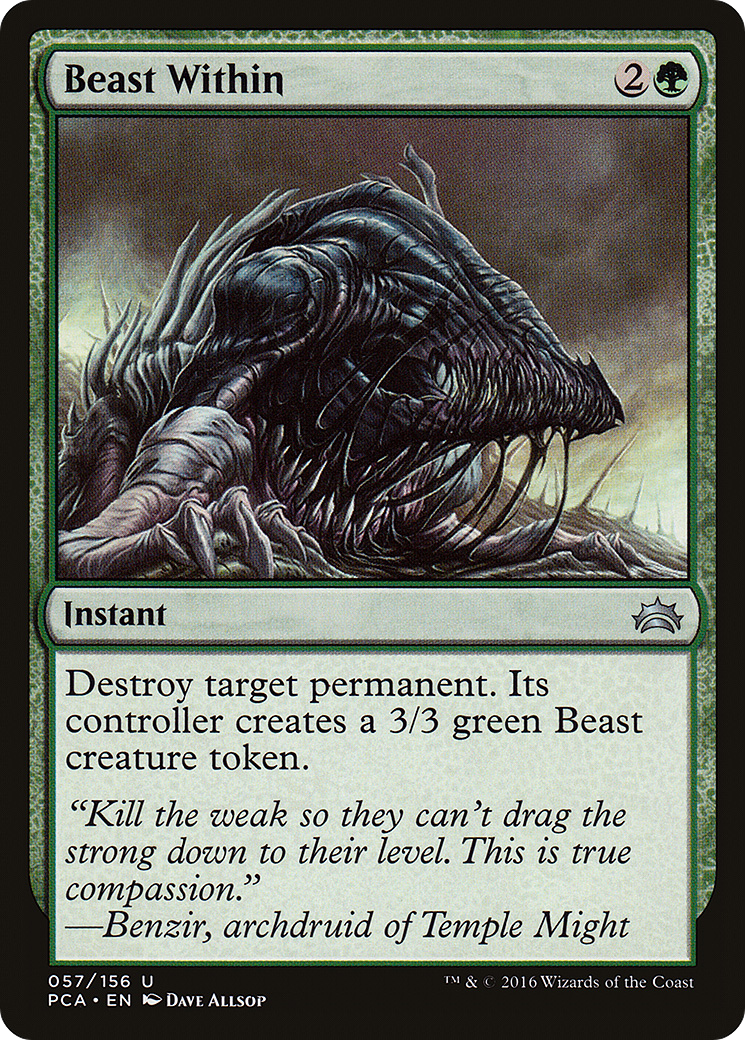 {C} Beast Within [Planechase Anthology][PCA 057]