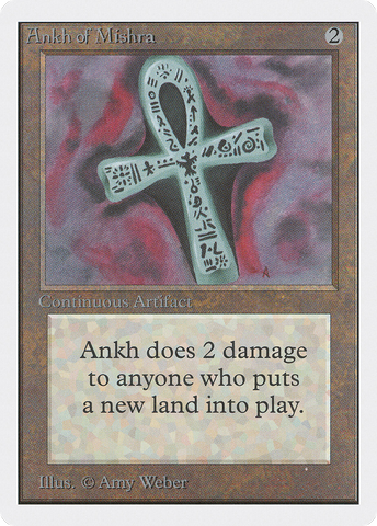 {R} Ankh of Mishra [Unlimited Edition][2ED 231]