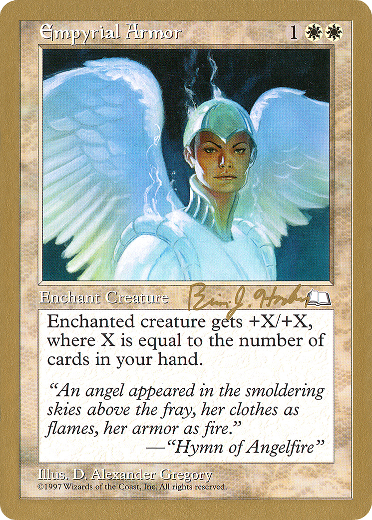 {C} Empyrial Armor (Brian Hacker) [World Championship Decks 1998][GB WC98 BH13]