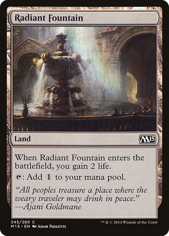 {C} Radiant Fountain [Magic 2015][M15 245]