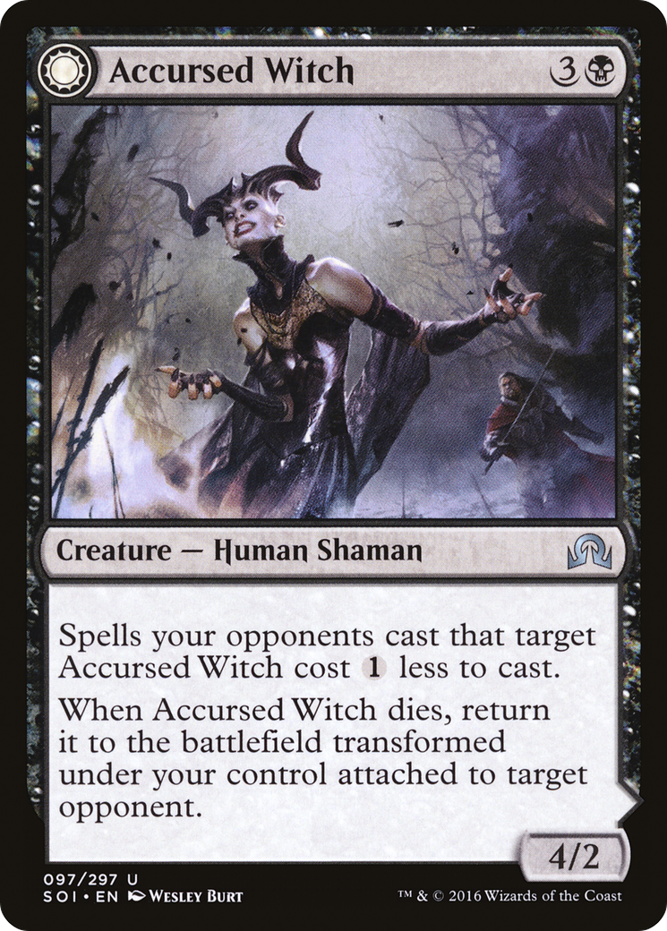 {C} Accursed Witch // Infectious Curse [Shadows over Innistrad][SOI 097]