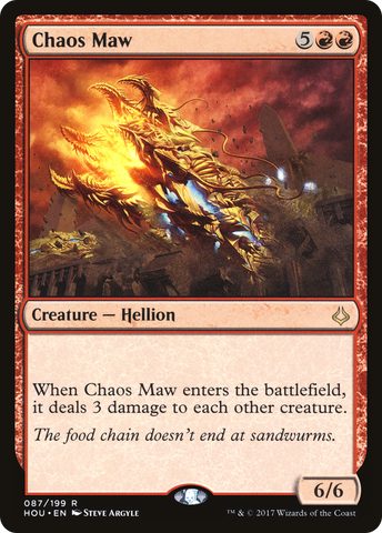 {R} Chaos Maw [Hour of Devastation][HOU 087]