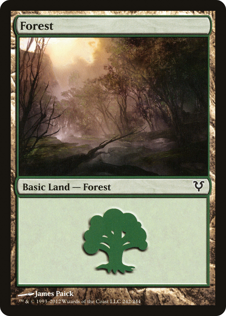 {B}[AVR 242] Forest (242) [Avacyn Restored]