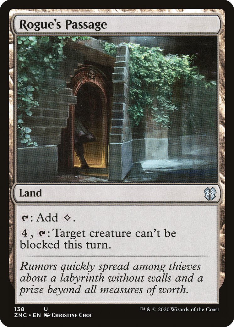{C} Rogue's Passage [Zendikar Rising Commander][ZNC 138]