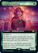{R} Delighted Halfling (Extended Art) [The Lord of the Rings: Tales of Middle-Earth][LTR 363]