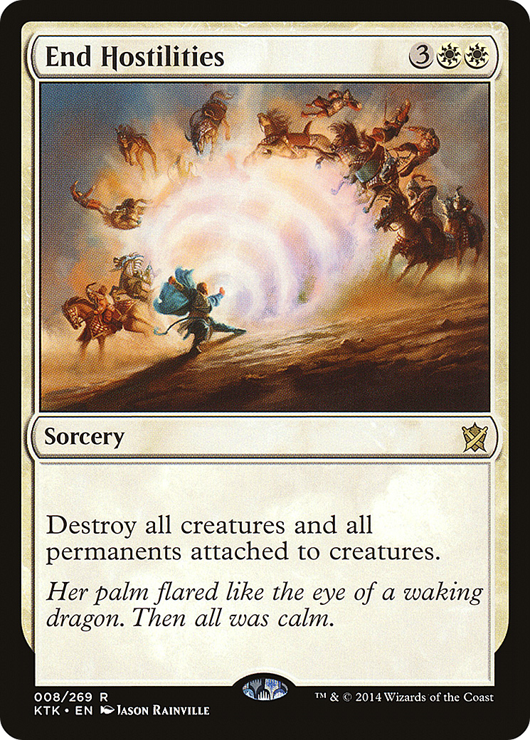 {R} End Hostilities [Khans of Tarkir][KTK 008]