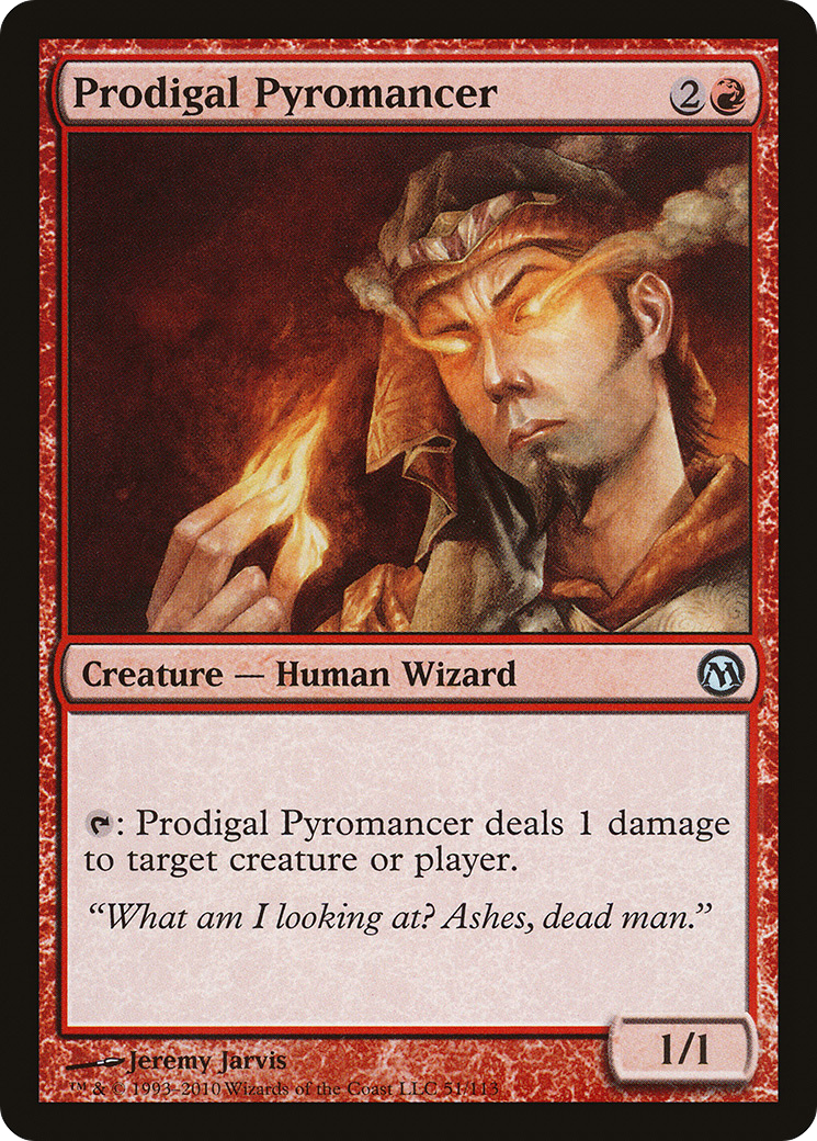 {C} Prodigal Pyromancer [Duels of the Planeswalkers][DPA 051]