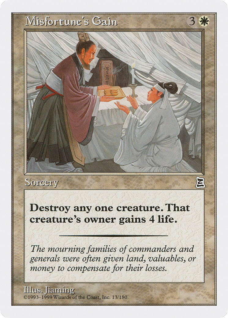 {C} Misfortune's Gain [Portal Three Kingdoms][PTK 013]