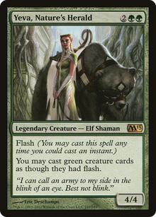 {R} Yeva, Nature's Herald [Magic 2013][M13 197] - Misty Mountain Games