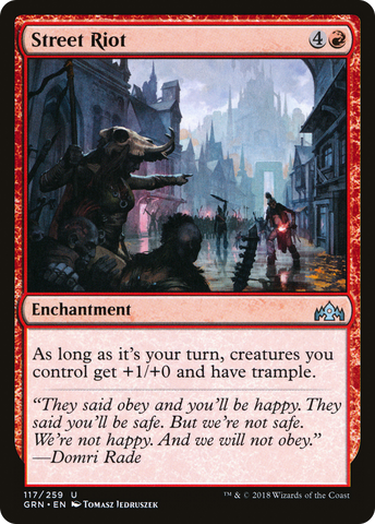 {C} Street Riot [Guilds of Ravnica][GRN 117]