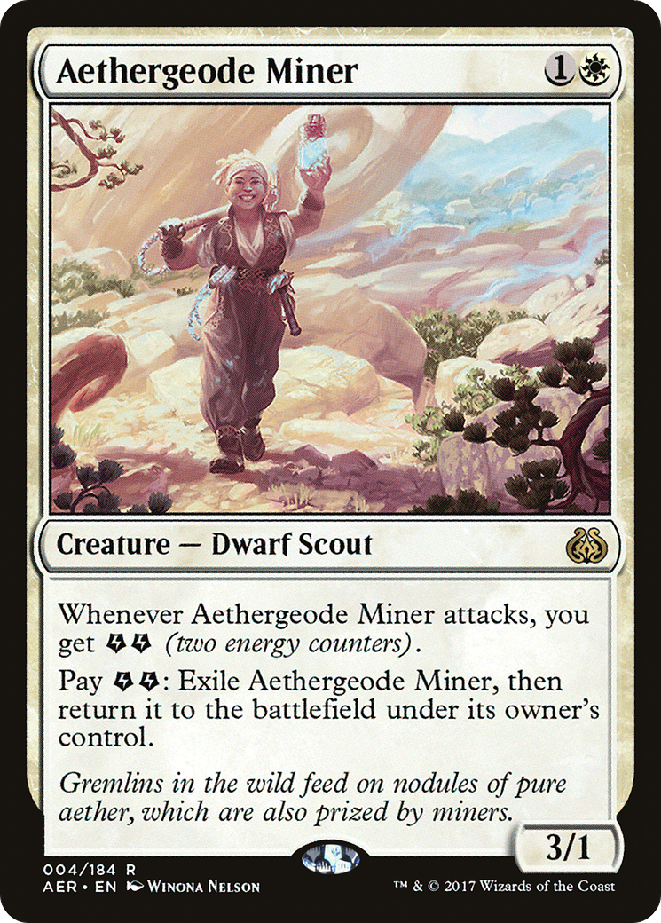 {R} Aethergeode Miner [Aether Revolt][AER 004]