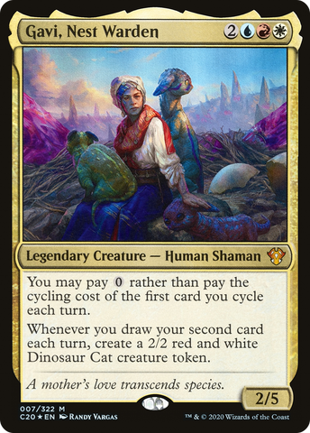 {R} Gavi, Nest Warden [Commander 2020][C20 007]