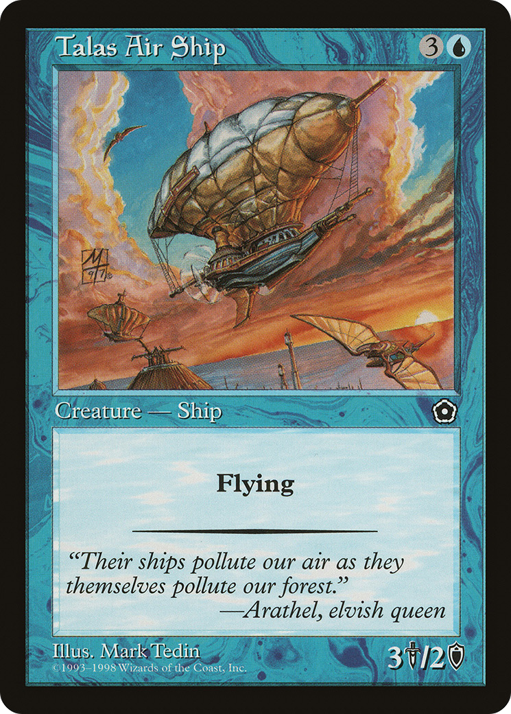 {C} Talas Air Ship [Portal Second Age][PO2 048]