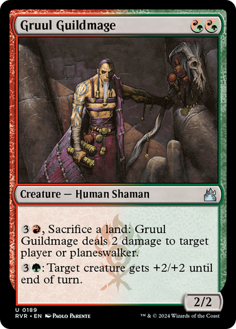 {C} Gruul Guildmage [Ravnica Remastered][RVR 189]