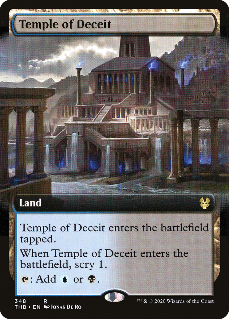 {R} Temple of Deceit (Extended Art) [Theros Beyond Death][THB 348]