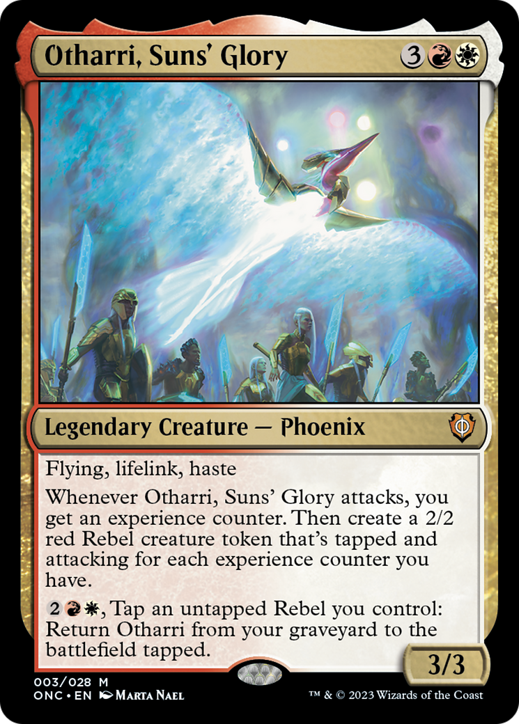 {R} Otharri, Sun's Glory [Phyrexia: All Will Be One Commander][ONC 003] - Misty Mountain Games