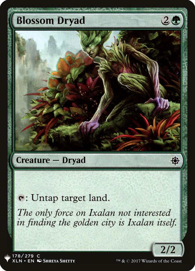 {C} Blossom Dryad [Mystery Booster][MB1 XLN 178]